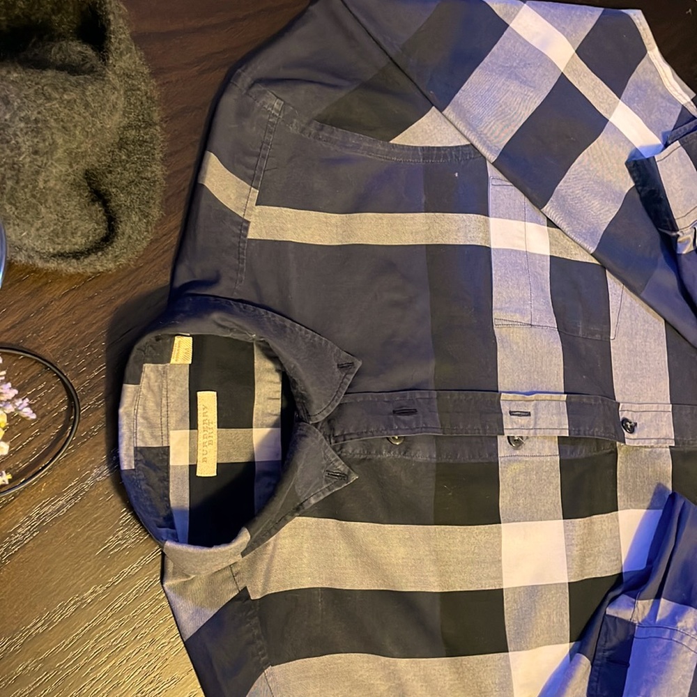 Iconic Burberry Brit long sleeve medium distinctive check